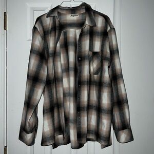 Women's Plaid Button Down Shirt
